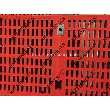 Rio latex goma screen panel na may mahusay na pagganap*8mm